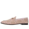 Gucci (wmns)  Jordaan Jumbo Gg Loafers 'pink' In Neutral