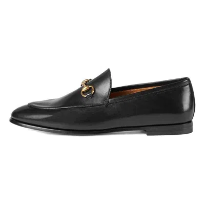Gucci (wmns)  Jordaan Leather Loafers Black