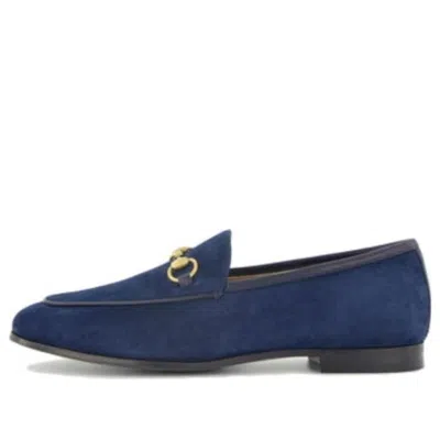 Gucci (wmns)  Jordaan Suede Loafers 'blue'