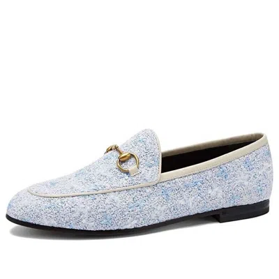 Gucci (wmns)  Jordaan Tweed Loafers 'blue'
