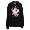 Gucci (wmns)  Logo Print Cotton Hoodie 'black'