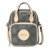 Gucci (wmns)  Logo Printing Off The Grid Backpack Grey In Gray