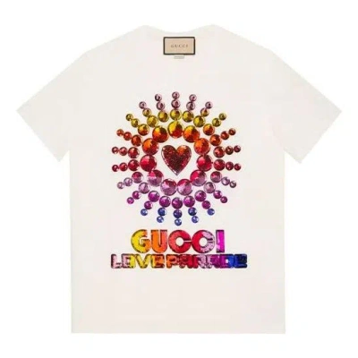 Gucci (wmns)  Love Parade T-shirt 'white Multi'