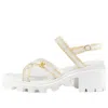 Gucci (wmns)  Lug Sole Sandal With Web 'white Yellow'