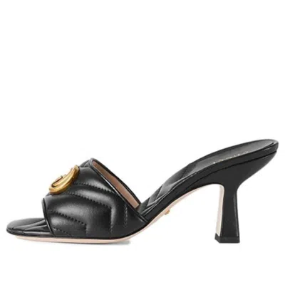 Gucci (wmns)  Marmont Double G Slide Sandal 'black'