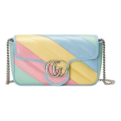 Gucci (wmns)  Marmont Mini-sized Single-shoulder Bag Multi In White