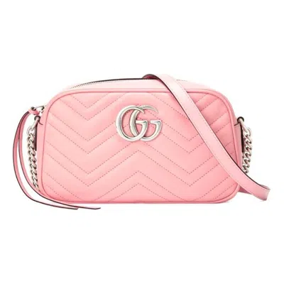 Gucci (wmns)  Marmont Series Bag Small-size Pink
