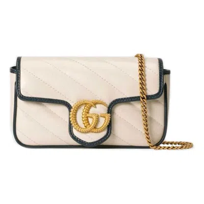 Gucci (wmns)  Marmont Series Shoulder Bag Mini White