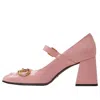 Gucci (wmns)  Mid-heel Pump With Horsebit 'rose'