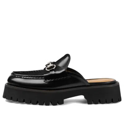 Gucci (wmns)  Mule With Horsebit 'black Leather'
