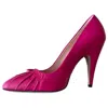 Gucci (wmns)  Nappa Bow High Heel Pumps 'bright Fucsia'
