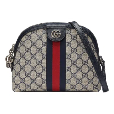 Gucci (wmns)  Ophidia Gg Small Shoulder Bag 'beige Blue' In Multi