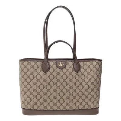 Gucci (wmns)  Ophidia Medium Tote Bag 'beige Ebony'