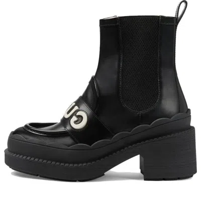 Gucci (wmns)  Ornella Leather Boots 'black'