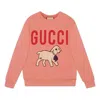 Gucci (wmns)  Oversize Sweatshirt With Lamb Patch 'pink'