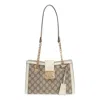 Gucci Padlock Medium Gg Shoulder Bag In White