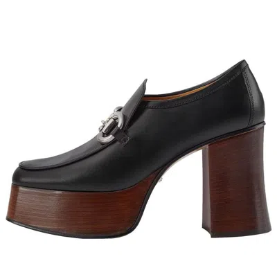 Gucci (wmns)  Platform Horsebit Loafers 'black'