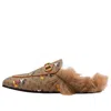 Gucci (wmns)  Princetown Fur Lined Slipper X Disney 'mickey Mouse'