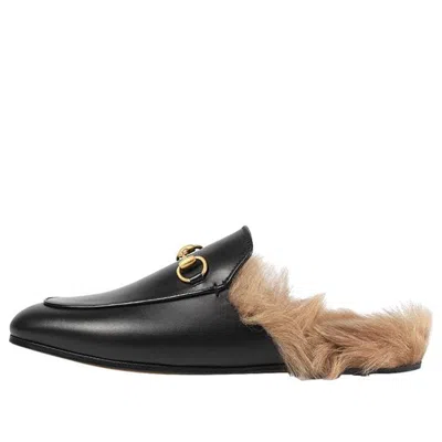 Gucci (wmns)  Princetown Series Flat Slipper Black