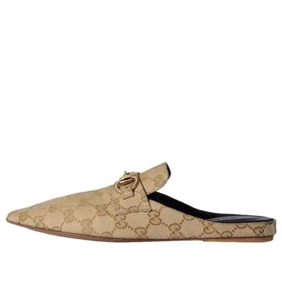 Gucci (wmns)  Ragazzo Mule 'sand Dark Brown'