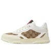 Gucci (wmns)  Re-web 'gg Canvas White Beige'