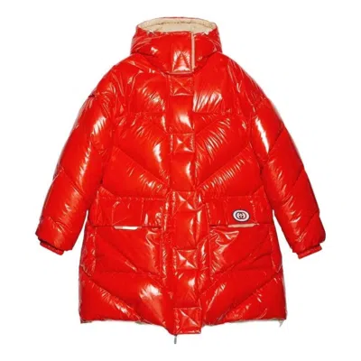 Gucci (wmns)  Reversible Down Padded Nylon Jacket 'red'