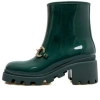 Gucci (wmns)  Rubber Ankle Boot With Horsebit 'dark Green'