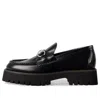 Gucci (wmns)  Rubber Lug Sole Loafer With Horsebit 'black Leather'