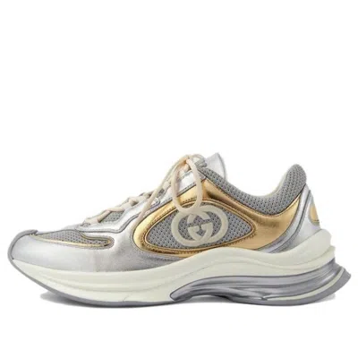 Gucci (wmns)  Run Sneaker 'silver Metallic Leather'