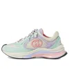 Gucci (wmns)  Run Sneaker 'turquoise Suede' In Multi