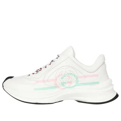 Gucci (wmns)  Run Sneaker 'white Pink Turquoise'
