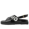 Gucci (wmns)  Sandal With Logo Script 'black White'