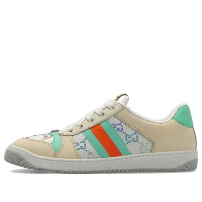 Gucci (wmns)  Screener 'gg Crystals - Beige Green Orange'