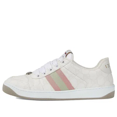 Gucci (wmns)  Screener Sneaker 'white Gg Supreme'
