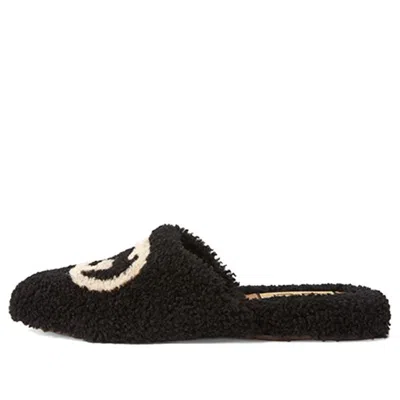 Gucci (wmns)  Slippers Interlocking G 'black'