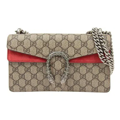 Gucci (wmns)  Small-sized Single-shoulder Bag Red In Brown