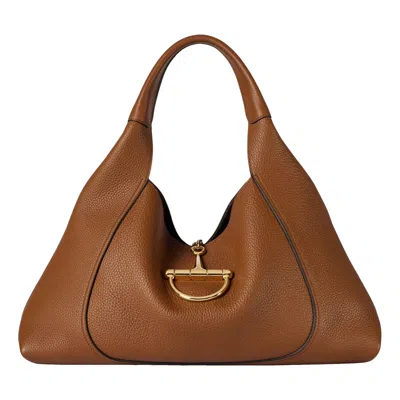 Gucci (wmns)  Softbit Maxi Shoulder Bag 'brown'