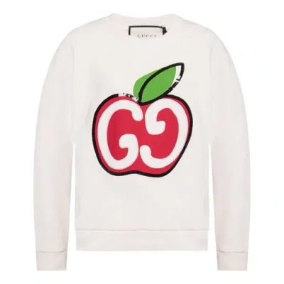 GUCCI (WMNS) GUCCI SS20 GG PRINTING SWEATSHIRT WHITE