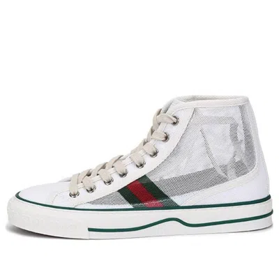 Gucci (wmns)  Tennis 1977 High Top Sneakers 'mesh White'