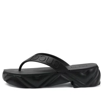 Gucci (wmns)  Thong Platform Sandal 'black'