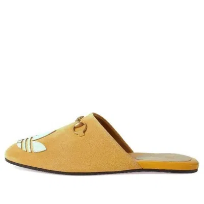 Gucci (wmns)  Trefoil Slipper X Adidas 'yellow Suede'
