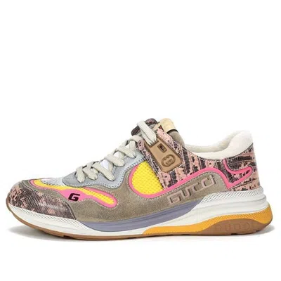 Gucci (wmns)  Ultrapace 'pink Tejus Printed'