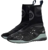 Gucci (wmns)  Ultrapace R Mid Top Sock Sneakers 'black Grey'