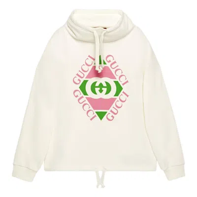 Gucci (wmns)  Vintage Logo Cotton Sweatshirt 'white'