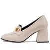 Gucci (wmns)  Web Accent Leather Pumps 'pink'