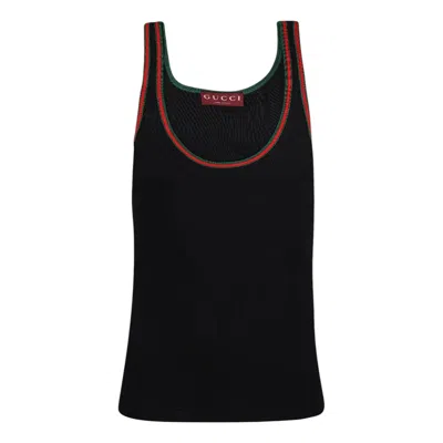 Gucci (wmns)  Web Tank Top 'black'