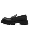 Gucci (wmns)  With Horsebit Leather Lug Loafers 'core Black'