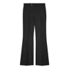 Gucci (wmns)  Wool Silk Cropped Flare Pant 'black'
