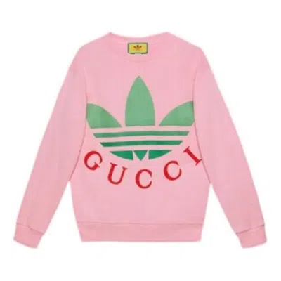 Gucci (wmns)  X Adidas Cotton Sweatshirt 'pink'