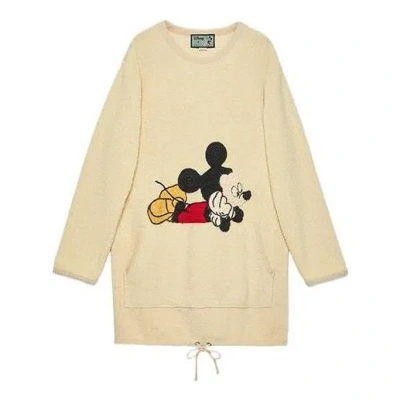 Gucci (wmns)  X Disney Cotton Crew Neck Dress 'beige'